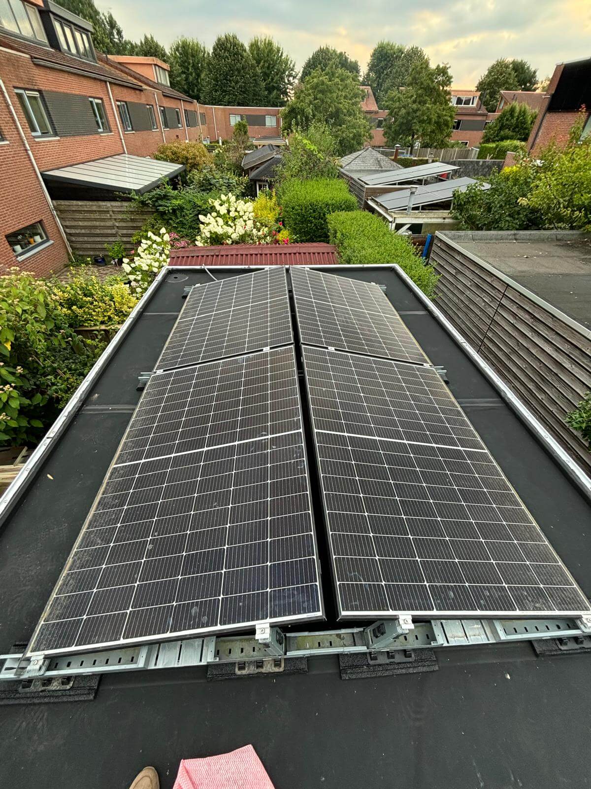 EPDM dakbedekking met zonnepanelen -  EPDMXL - Tytane